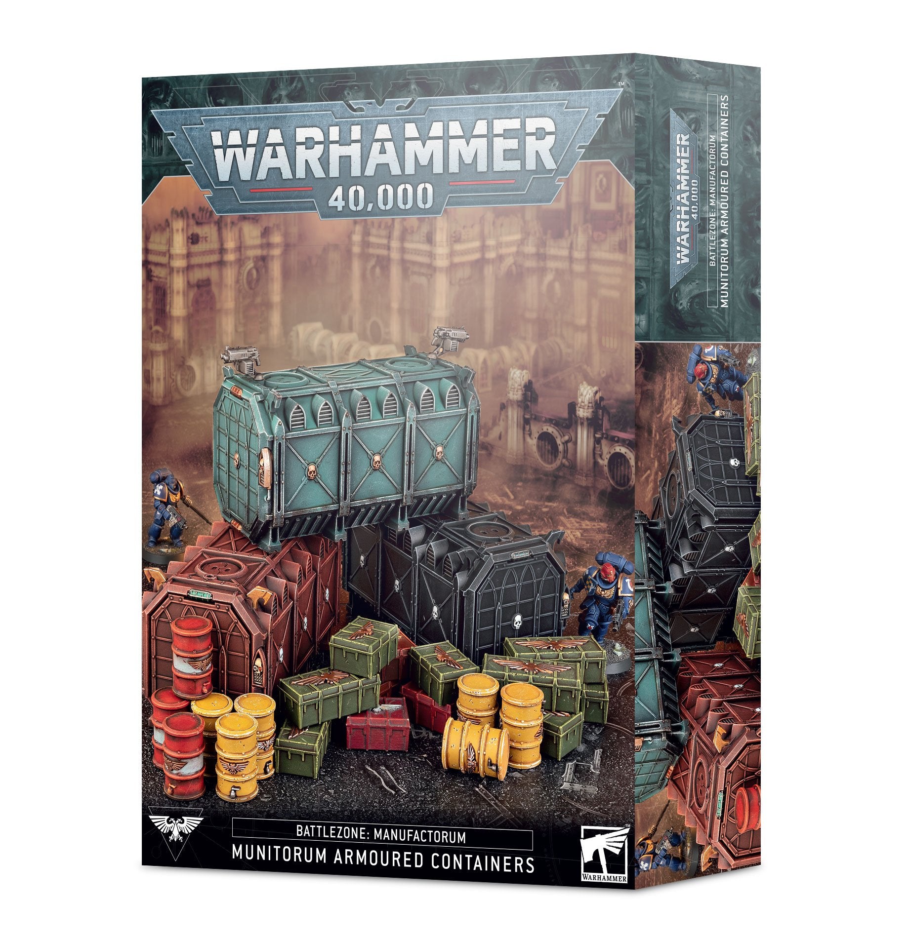 Battlezone: Manufactorum – Munitorum Armoured Containers Games Workshop Terrain Games Workshop   