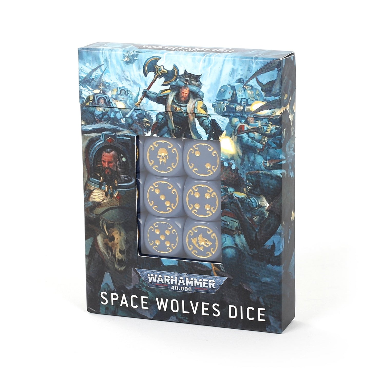 Space Wolves Dice Set Space Wolves Games Workshop   