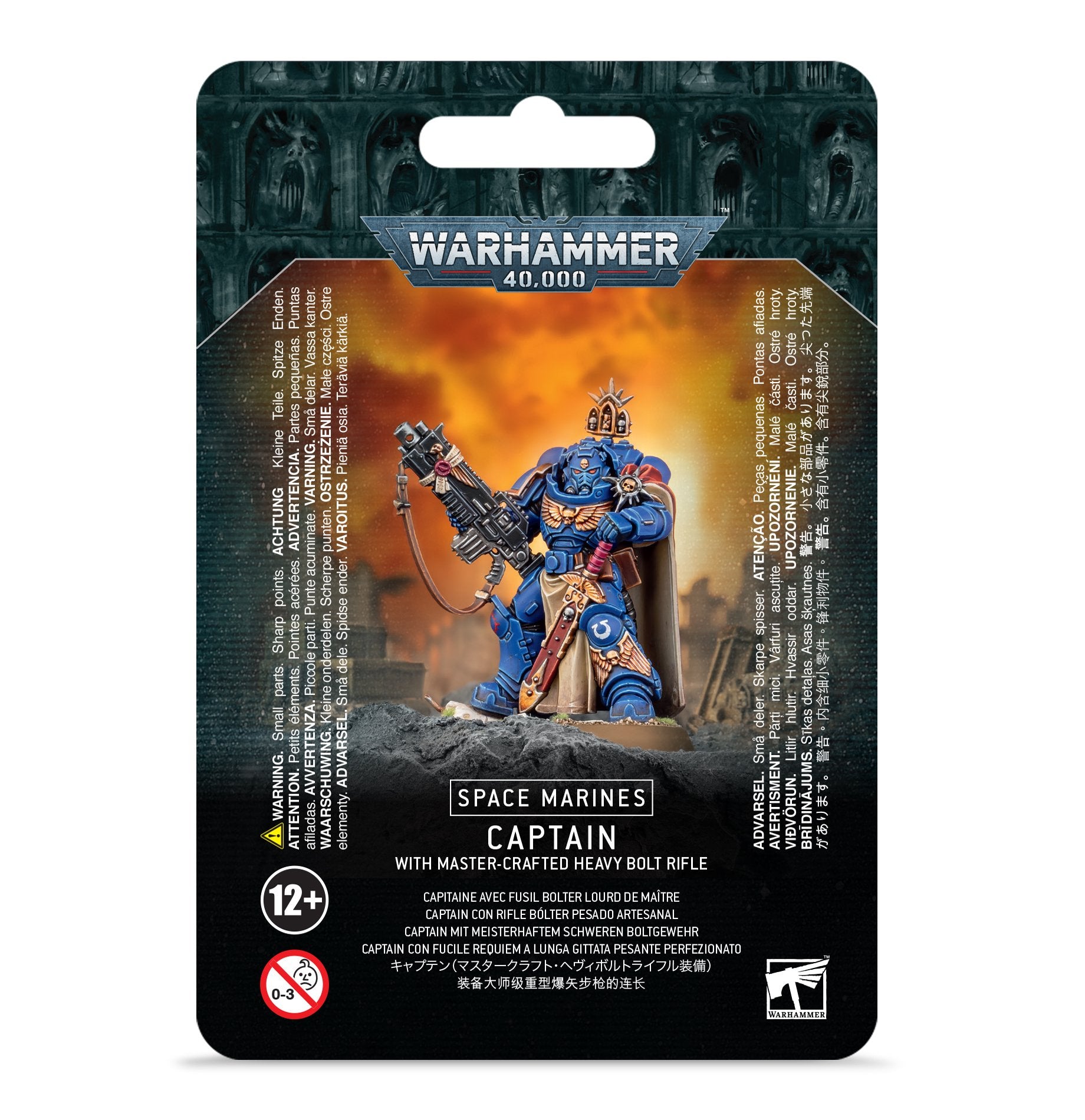 Space Marine Captain with Master-Crafted Bolt Rifle Space Marines Games Workshop   