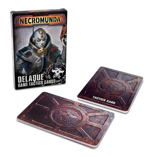 Necromunda: Delaque Gang Tactics Cards Necromunda Games Workshop   