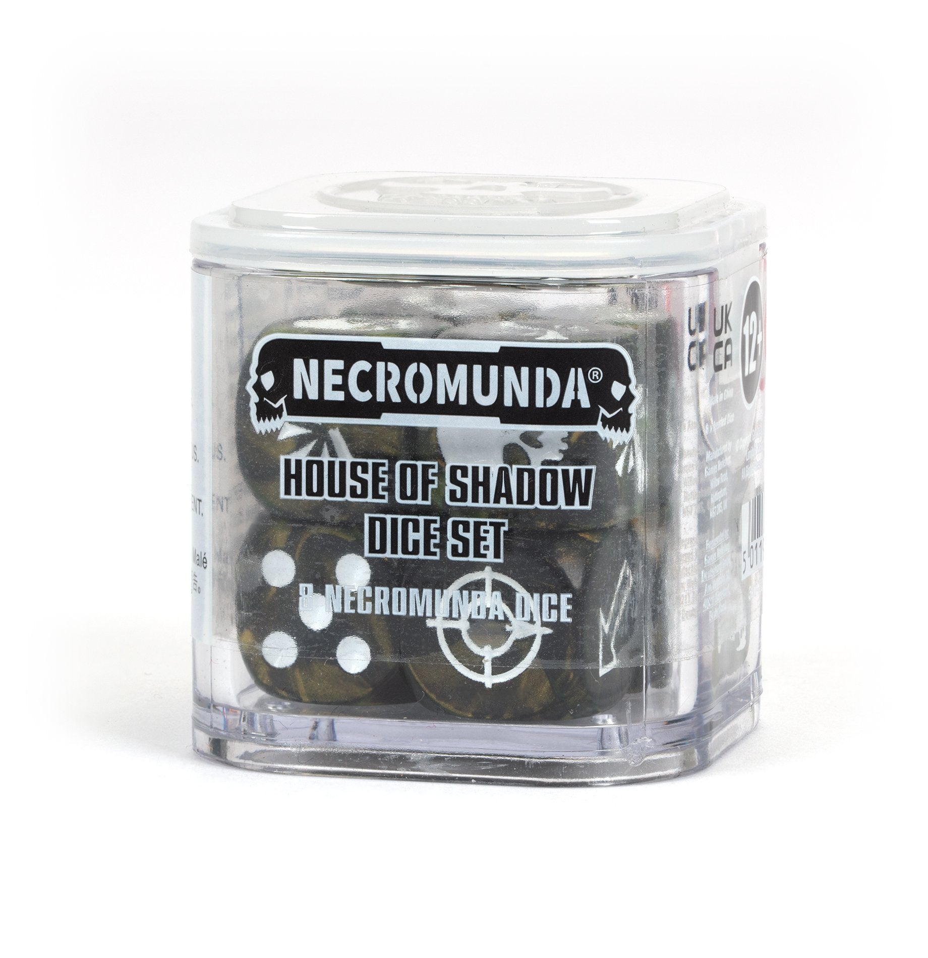Necromunda: House Of Shadow Dice Set Necromunda Games Workshop   