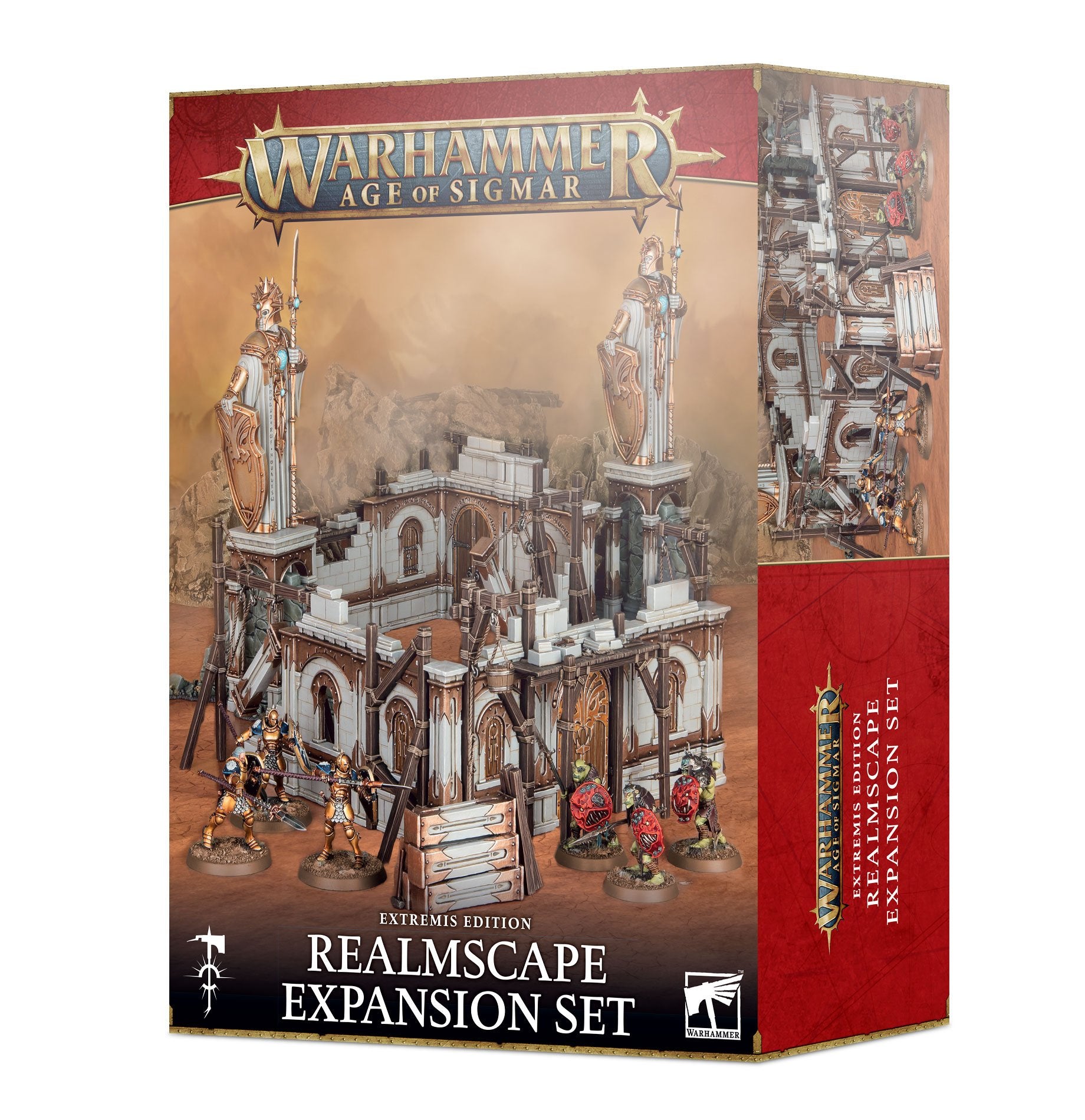 Warhammer Age of Sigmar: Extremis Edition – Realmscape Expansion Set Scale Model Kits Games Workshop   