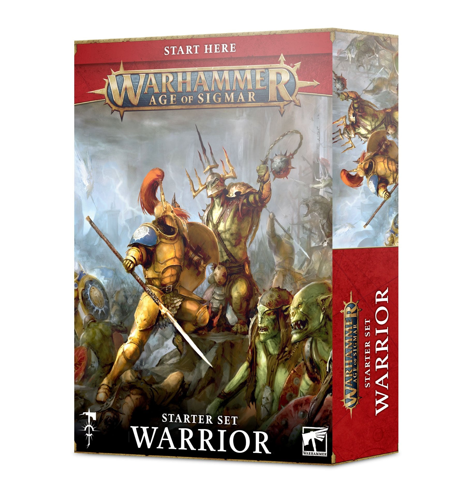 Warhammer Age of Sigmar Warrior Starter Set Board Games Games Workshop   