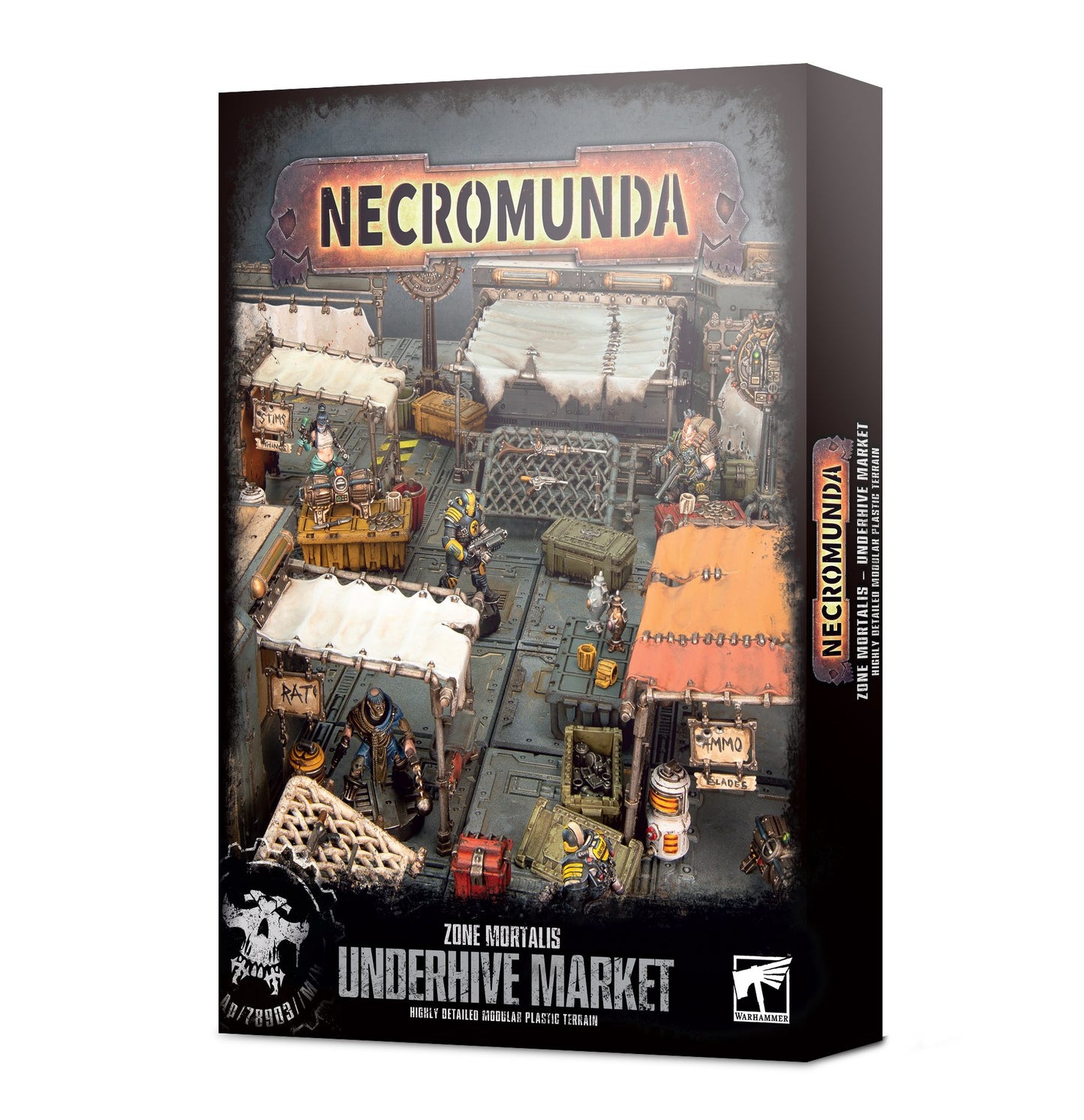 Necromunda: Zone Mortalis: Underhive Market Necromunda Games Workshop   