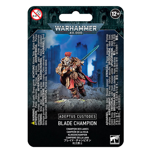 Blade Champion Adeptus Custodes Games Workshop   