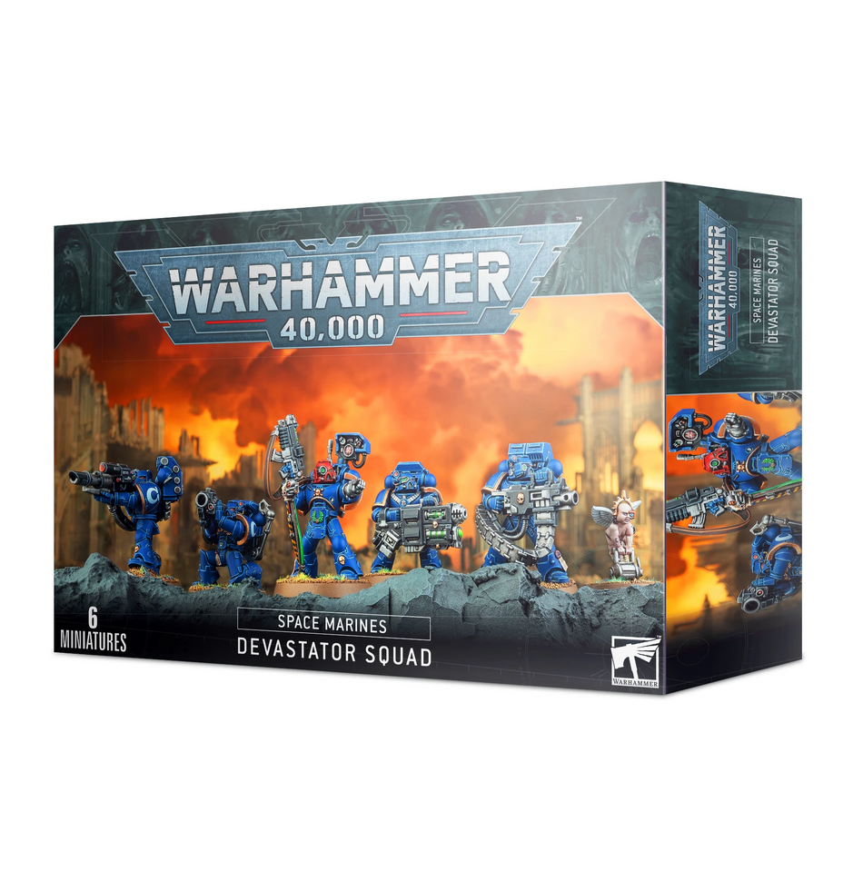 Space Marines: Devastator Squad Space Marines Games Workshop