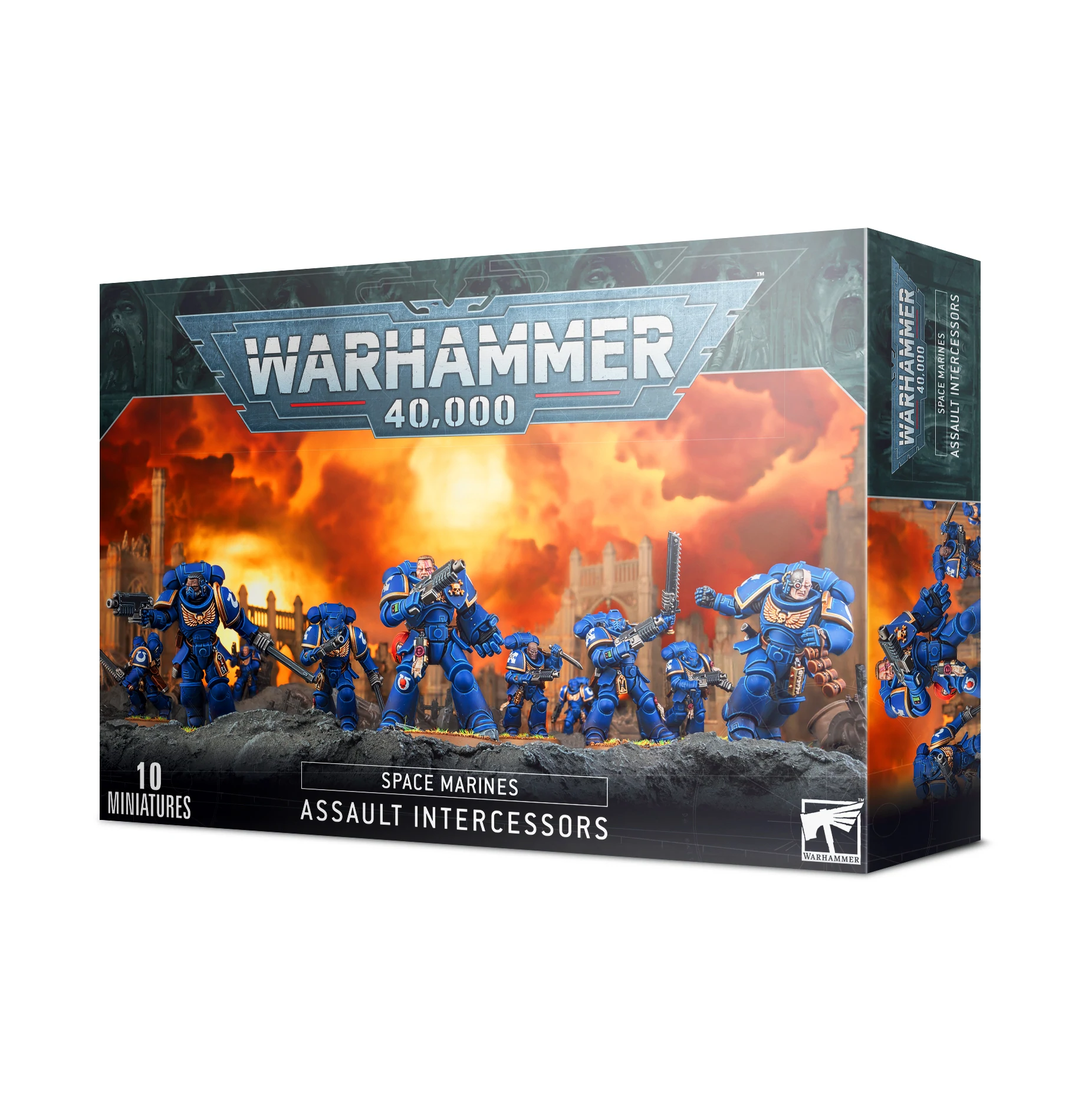 Assault Intercessors Space Marines Games Workshop   