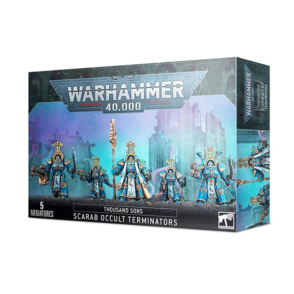 Scarab Occult Terminators Thousand Sons Games Workshop   