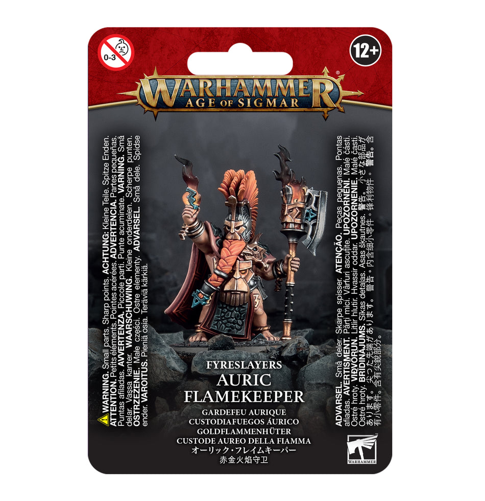 Auric Flamekeeper Fyreslayers Games Workshop   