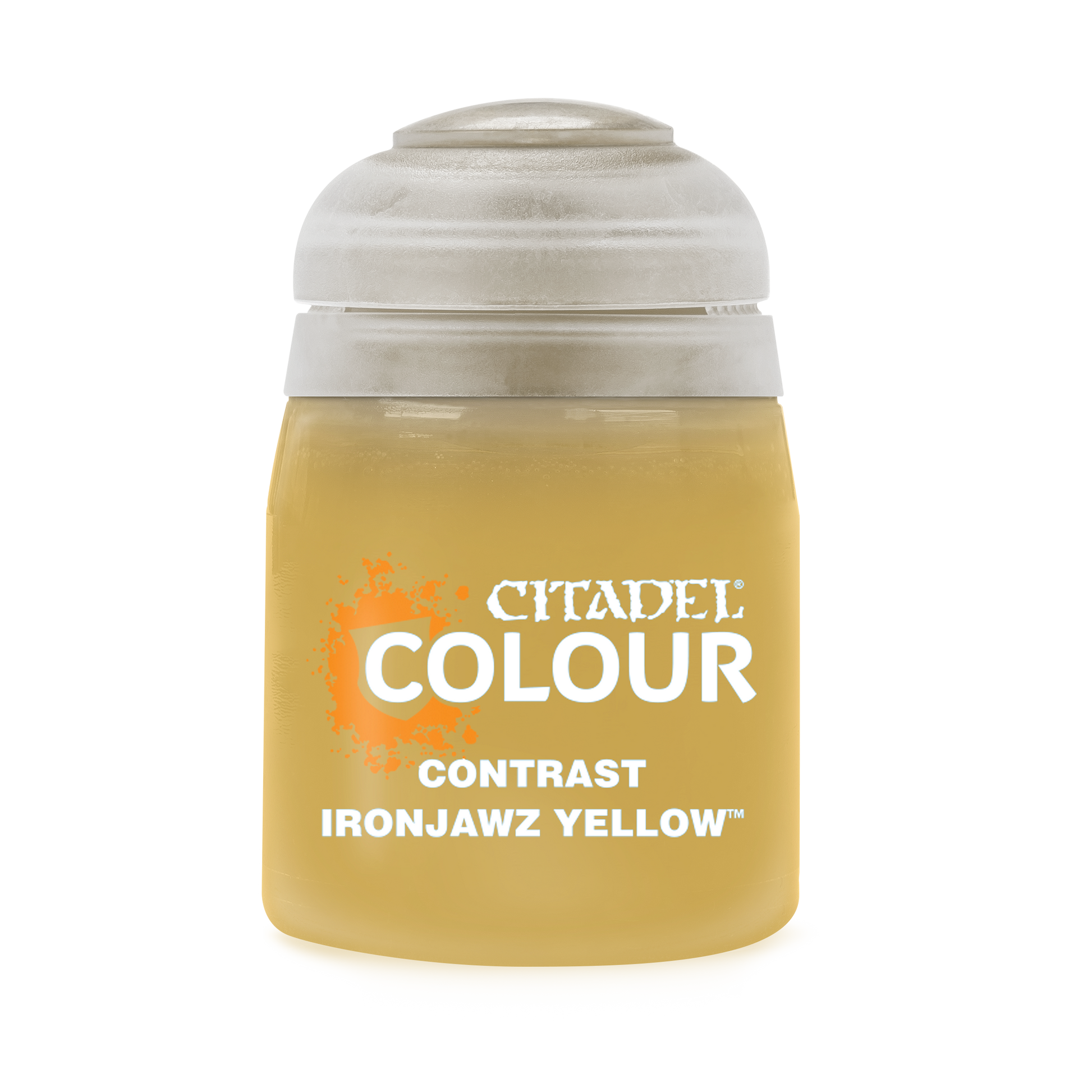 Citadel Contrast: Ironjawz Yellow (18ML) Citadel Contrast Games Workshop   