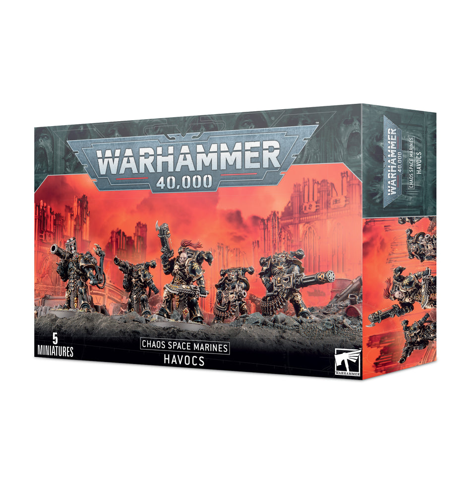 Chaos Space Marines: Havocs Chaos Space Marines Games Workshop Default Title