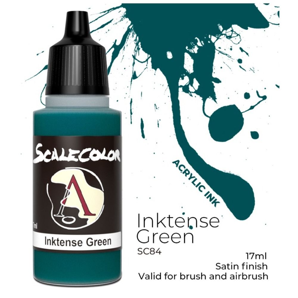 Scale 75 Scalecolor Inktense Green 17ml Scalecolor Paints Scale 75 Default Title  