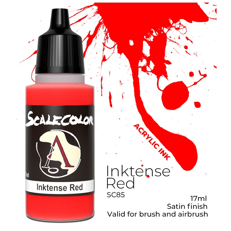 Scalecolor SC 85 Inktense Red Scalecolor Paints Lets Play Games   