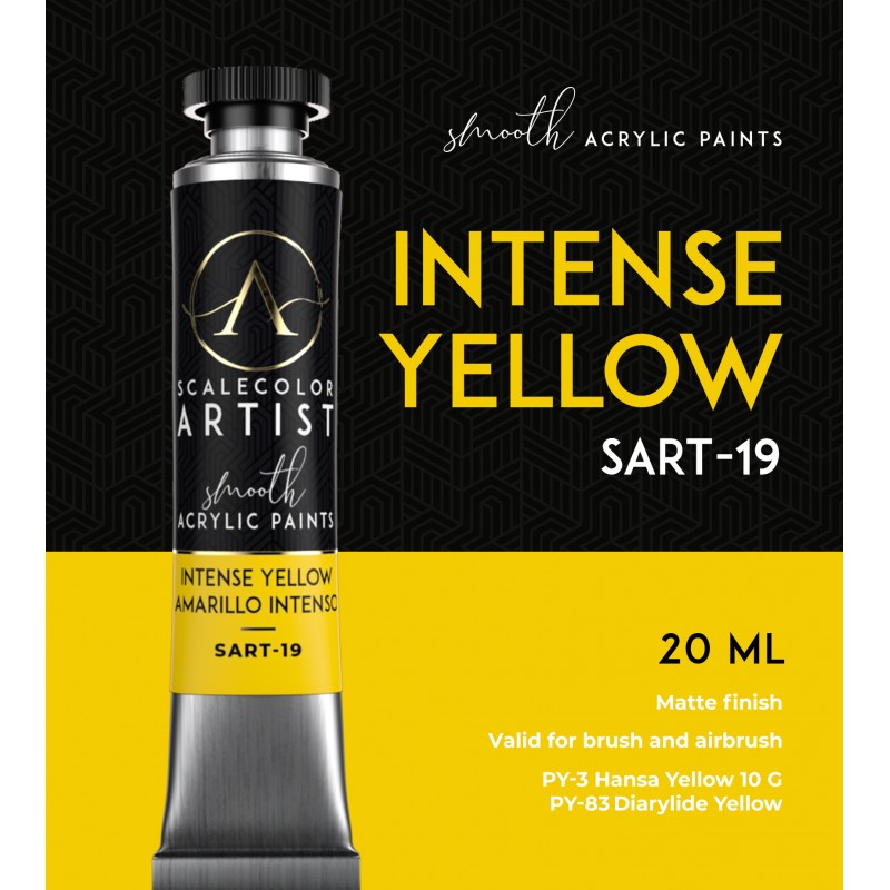 SART-19 INTENSE YELLOW Scale75 Artist Range Lets Play Games   