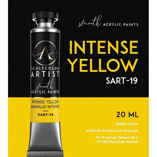 SART-19 INTENSE YELLOW Scale75 Artist Range Lets Play Games   