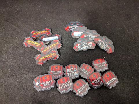 TOKENS RED ARMY - COMMAND BOOK UPDATE PACK - COLOR Accessories Hordes   