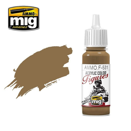 F-531 FIGURES PAINTS Light Brown MIG Special Figures Paints Ammo by MIG   