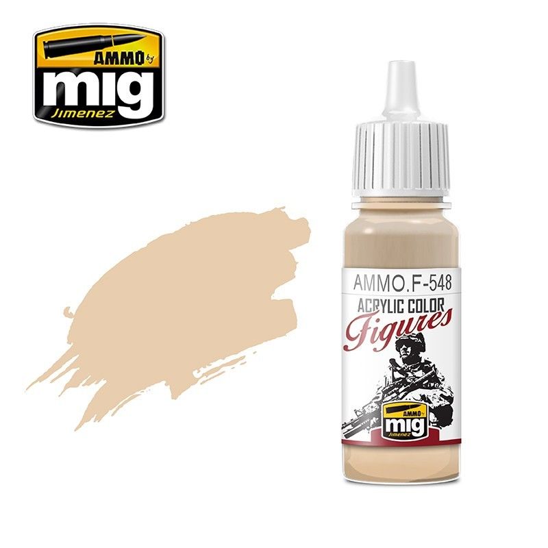 F-548 FIGURES PAINTS Light Skin Tone MIG Special Figures Paints Ammo by MIG   