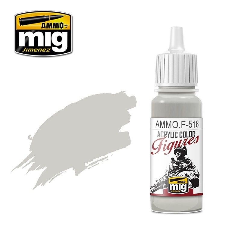 F-516 Figures Paints Lightgrey Fs-35630 MIG Special Figures Paints Ammo by MIG   