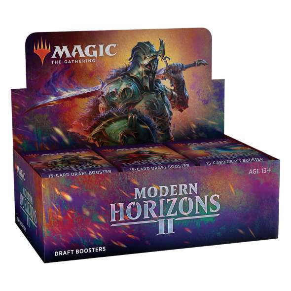 Magic Modern Horizons 2 Draft Booster Box Magic The Gathering Wizards of the Coast   
