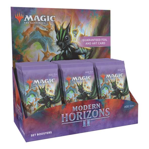 Magic Modern Horizons 2 Set Booster Box Magic The Gathering Wizards of the Coast   