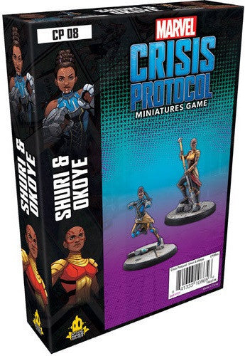 Marvel Crisis Protocol Miniatures Game Shuri & Okoye Expansion Marvel Crisis Protocol Lets Play Games   