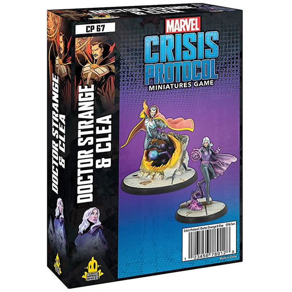 Marvel Crisis Protocol Miniatures Game Doctor Strange & Clea Marvel Crisis Protocol Lets Play Games   