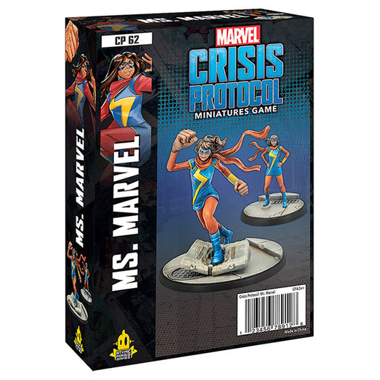 Marvel Crisis Protocol Miniatures Game Ms Marvel Character Pack Marvel Crisis Protocol Lets Play Games   