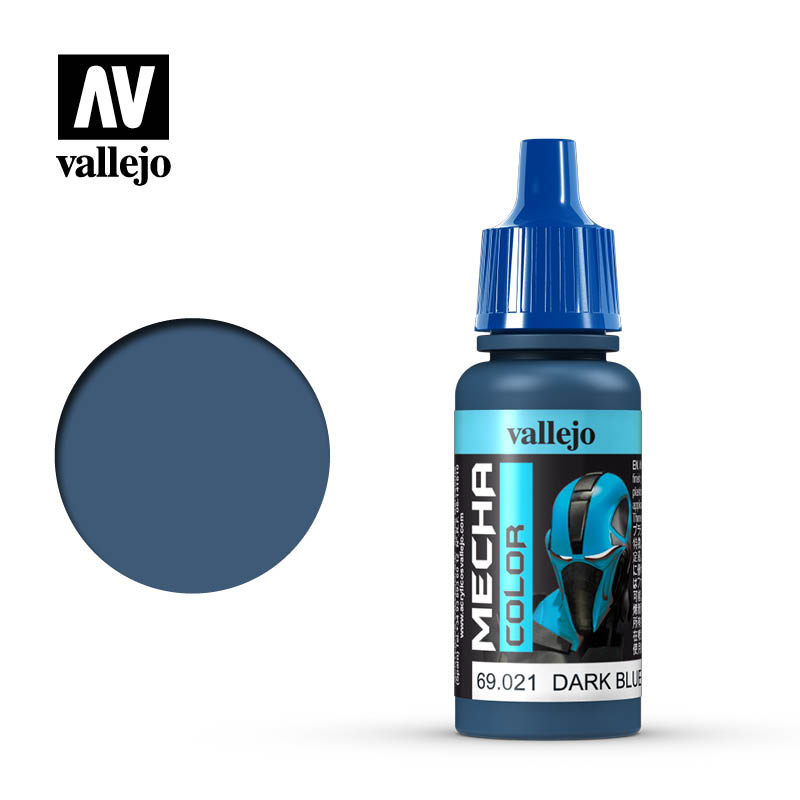 69.021 Vallejo Mecha Colour - Dark Blue Vallejo Mecha Colour Vallejo   