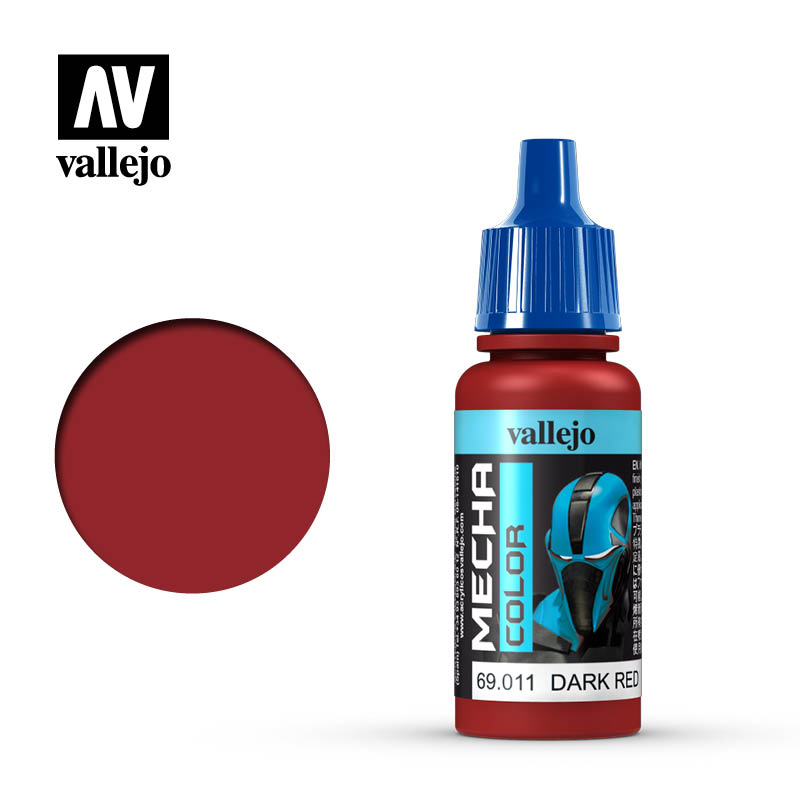 69.011 Vallejo Mecha Colour - Dark Red Vallejo Mecha Colour Vallejo   