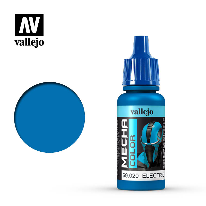 69.020 Vallejo Mecha Colour - Electric Blue Vallejo Mecha Colour Vallejo   