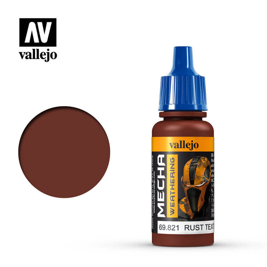 69.821 Vallejo Mecha Colour - Rust Texture (Matt) Vallejo Mecha Colour Vallejo   