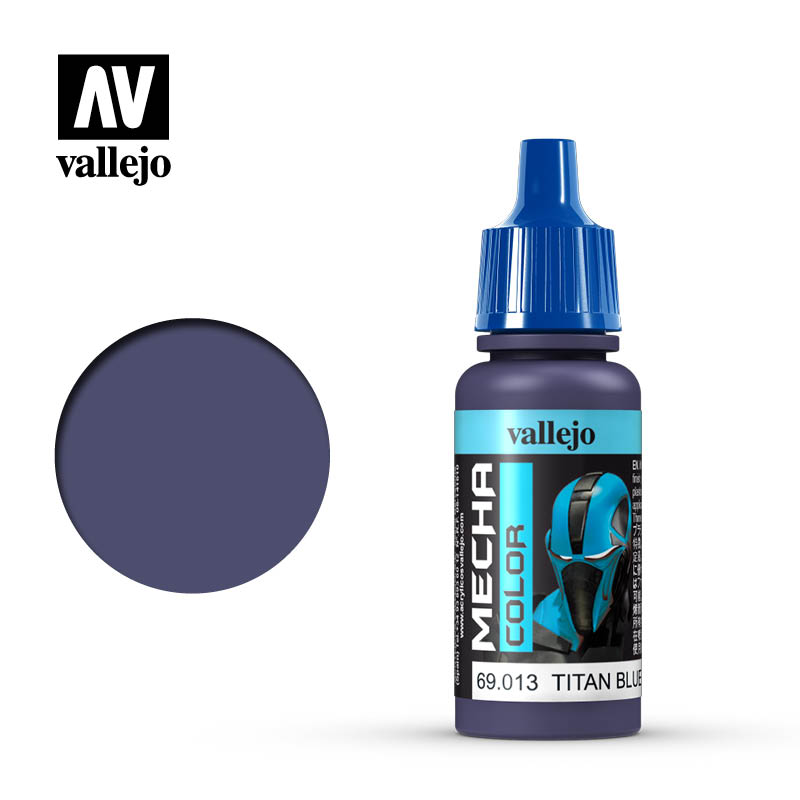 69.013 Vallejo Mecha Colour - Titan Blue Vallejo Mecha Colour Vallejo   