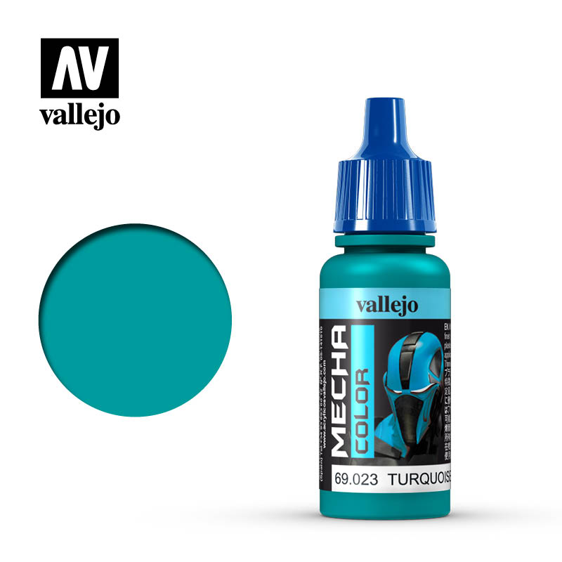 69.023 Vallejo Mecha Colour - Turquoise Vallejo Mecha Colour Vallejo   