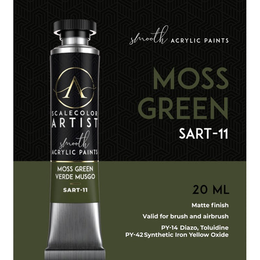 SART-11 MOSS GREEN Scale75 Artist Range Lets Play Games   