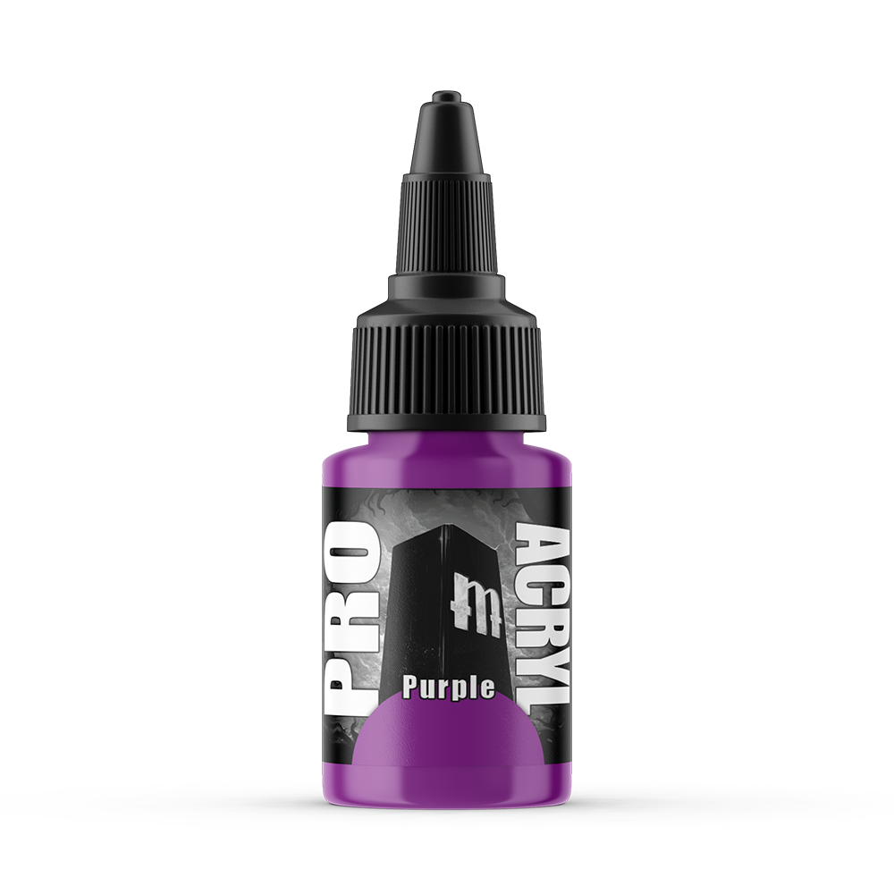 MPA-010 Monument Pro Acryl - Purple 22ml Monument Pro Acryl Paints Monument Hobbies   