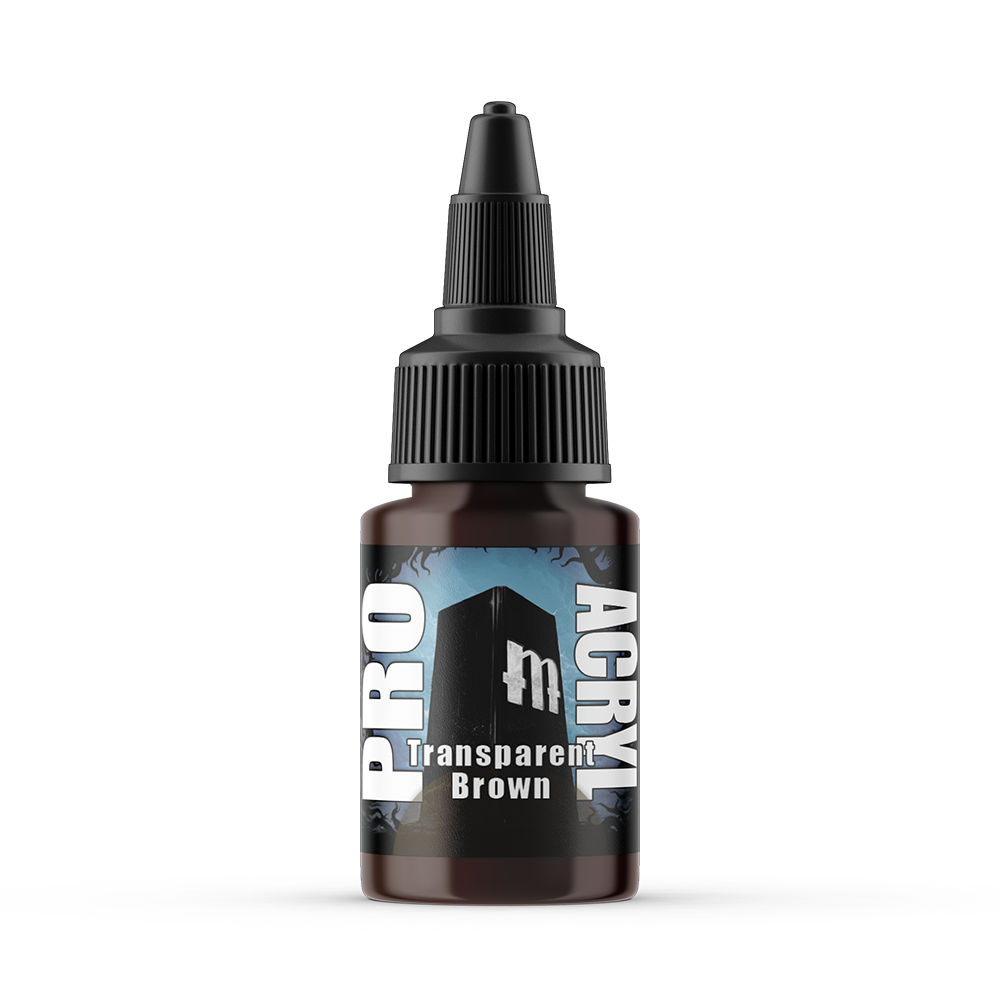 MPA-052 Monument Pro Acryl - Transparent Brown 22ml Monument Pro Acryl Paints Monument Hobbies   