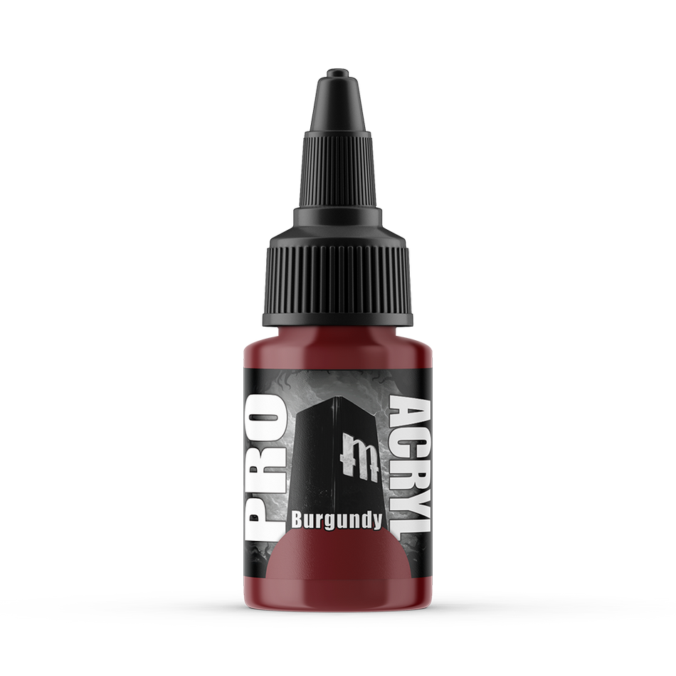 MPA-069 Monument Pro Acryl - Burgundy 22ml Monument Pro Acryl Paints Monument Hobbies   
