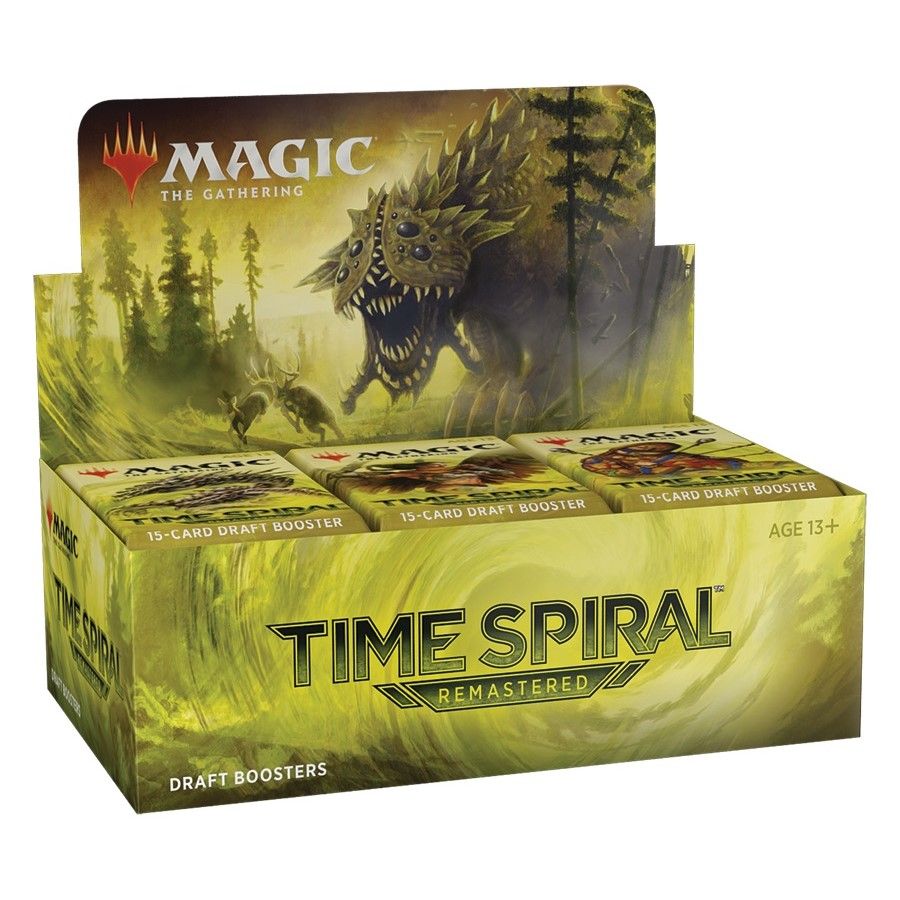 Magic Time Spiral Remastered Draft Booster Display Magic The Gathering Wizards   