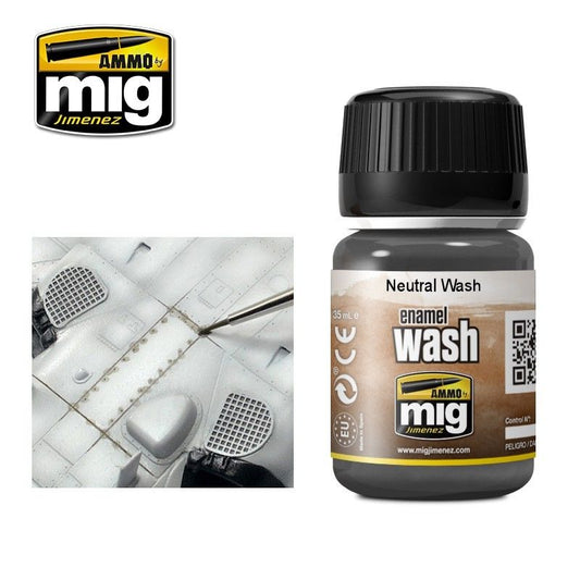 A.Mig-1010 Neutral Wash MIG Weathering Ammo by MIG   