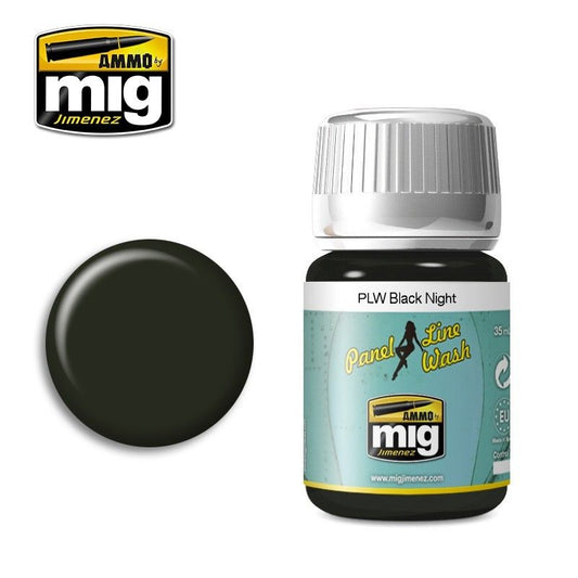 A.Mig-1611 Plw Black Night MIG Weathering Ammo by MIG   