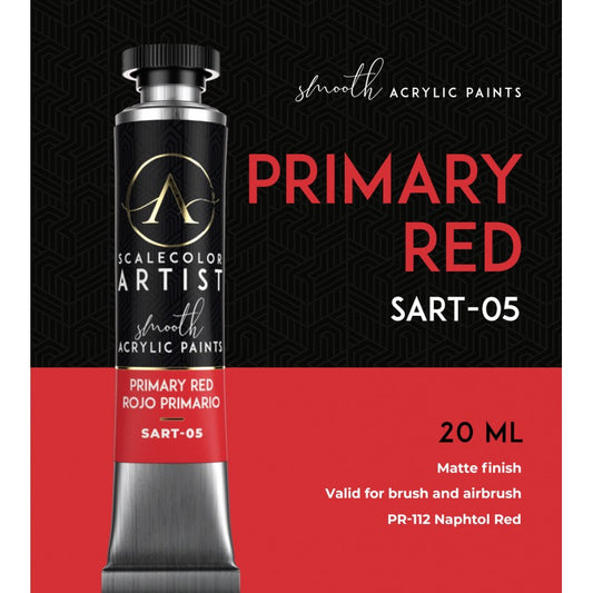 SART-05 PRIMARY RED Scale75 Artist Range Lets Play Games   