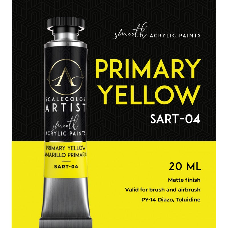 SART-04 PRIMARY YELLOW Scale75 Artist Range Lets Play Games   