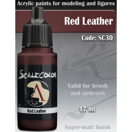 Scale 75 Scalecolor Red Leather 17ml Scalecolor Paints Scale 75   