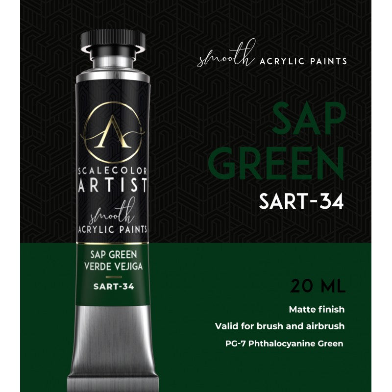 SART-34 SAP GREEN Scale75 Artist Range Lets Play Games   