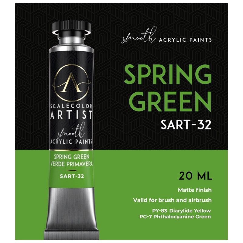 SART-32 SPRING GREEN Scale75 Artist Range Lets Play Games   