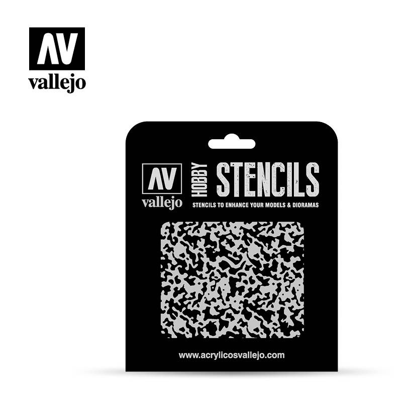 Vallejo Stencils - Air Markings - Weathered Paint 1/48 Vallejo Stencils Vallejo   