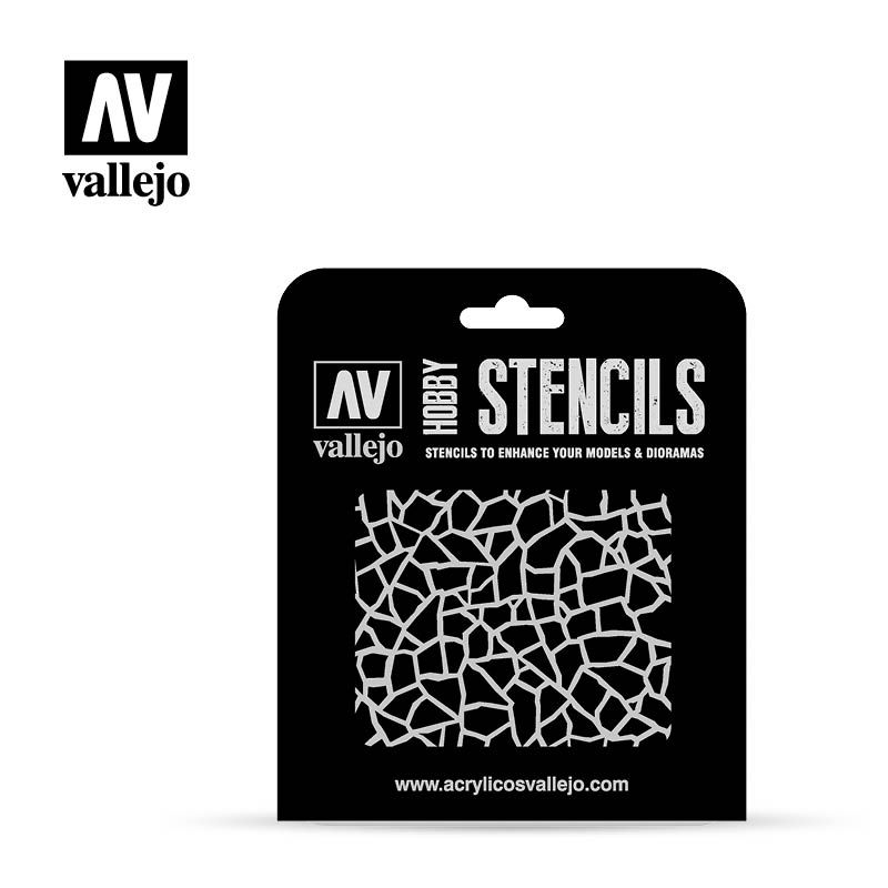Vallejo Stencils - Camouflages - Giraffe Camo WWII Vallejo Stencils Vallejo   