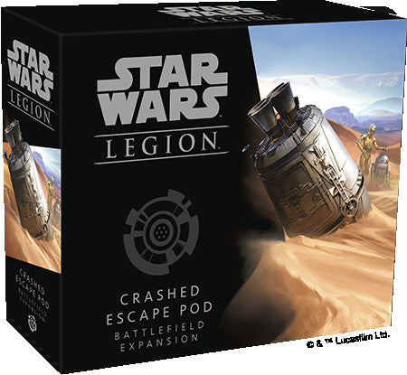 Star Wars Legion Crashed Escape Pod Battlefield Expansion Star Wars Legion Fantasy Flight Games   