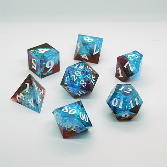 Chronicle Sharp Resin Dice Sets - Supera Chronicle RPG Dice Chronicle RPG Store   